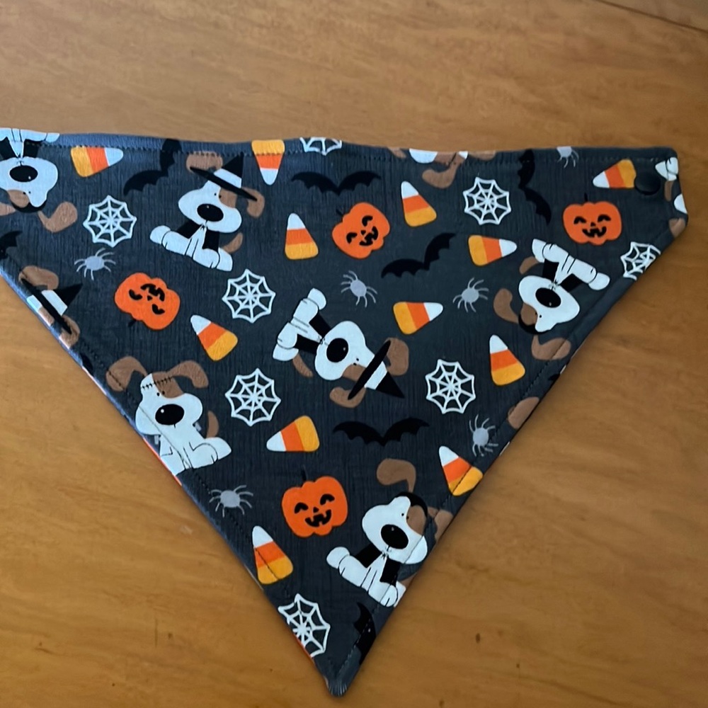 Halloween dogs baby bandana bib